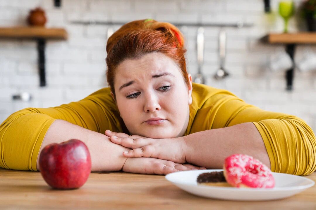 Άρνηση προϊόντων ζαχαροπλαστικής υπέρ φρούτων εάν είστε υπέρβαροι